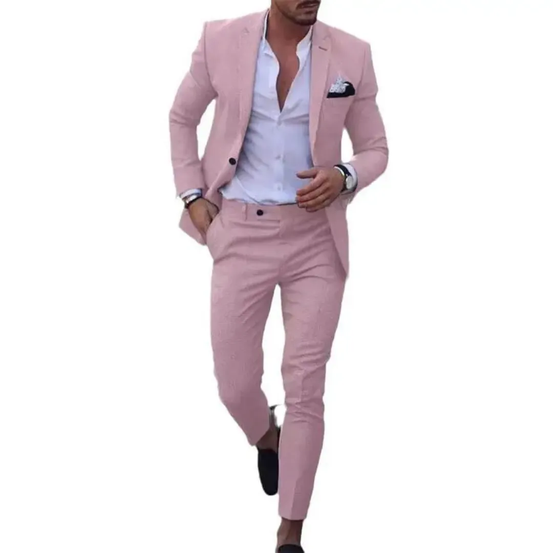 Costume Homme Slim Fit – Bleu Royal Élégant